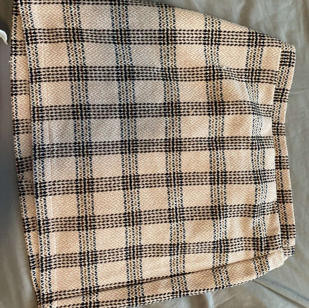 Plaid skirt